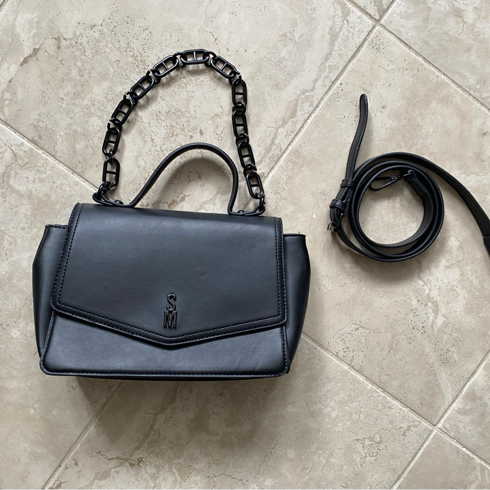 Steve Madden triple handle/strap expandable purse